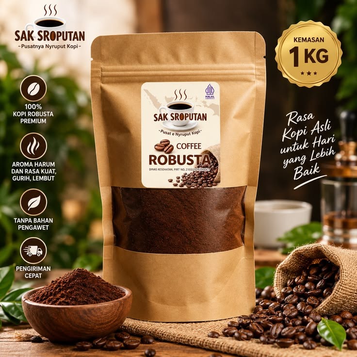 Kopi Bubuk Robusta
